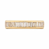 Tapered Baguette Wedding Band