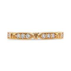 Victoria Diamond Wedding Band