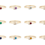 Emerald & Diamond Baguette Ring