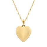 Diamond Heart Locket Necklace