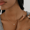 Diamond Florette Necklace