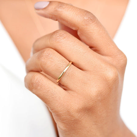 2mm Classic Domed Wedding Band