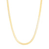 Heavy Herringbone Chain Necklace