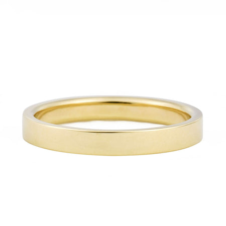 3mm Flat Wedding Band