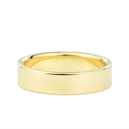 5mm Flat Wedding Band