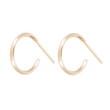 Knife Edge Small Hoops (1/2")