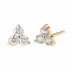0.36ctw Diamond Florette Trio Studs