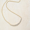 Diamond Graduated Arch Necklace