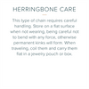 Medium Herringbone Chain Necklace