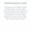 Medium Herringbone Chain Necklace