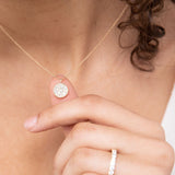 Pavé Diamond Pendant Necklace