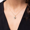 Dunes Diamond Pendant Necklace