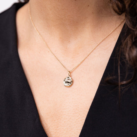 Dunes Diamond Pendant Necklace