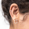 Baguette Diamond Studs