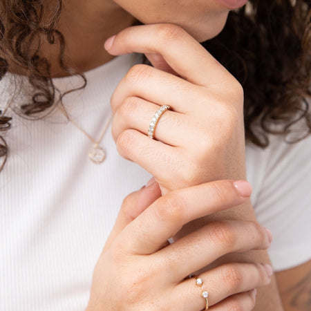 2.5mm Diamond Eternity Band