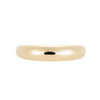 domed ring bubble style in 14K gold