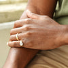 Round Signet Ring