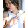 Fine Herringbone Chain Necklace
