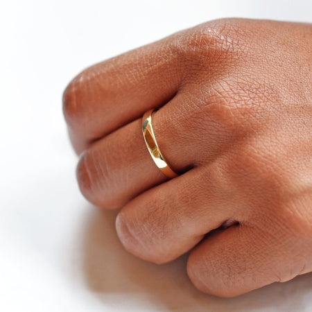 3mm Classic Domed Wedding Band