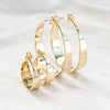 Large Tapered Hoops