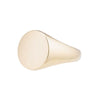 Large Round Signet Ring