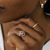 2.27ct Stella Oval Pink GIA-Certified Sapphire Engagement Ring
