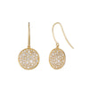 Pavé Diamond Dangle Earrings