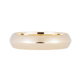knife edge band for unisex wearer