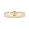 knife edge band for unisex wearer