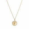 pendant roman coin on gold chain