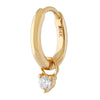 Diamond Huggie Charm