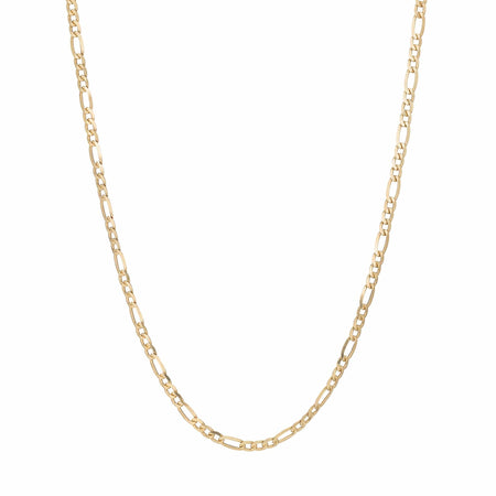figaro solid gold chain