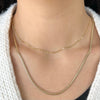 Light Figaro Chain Necklace