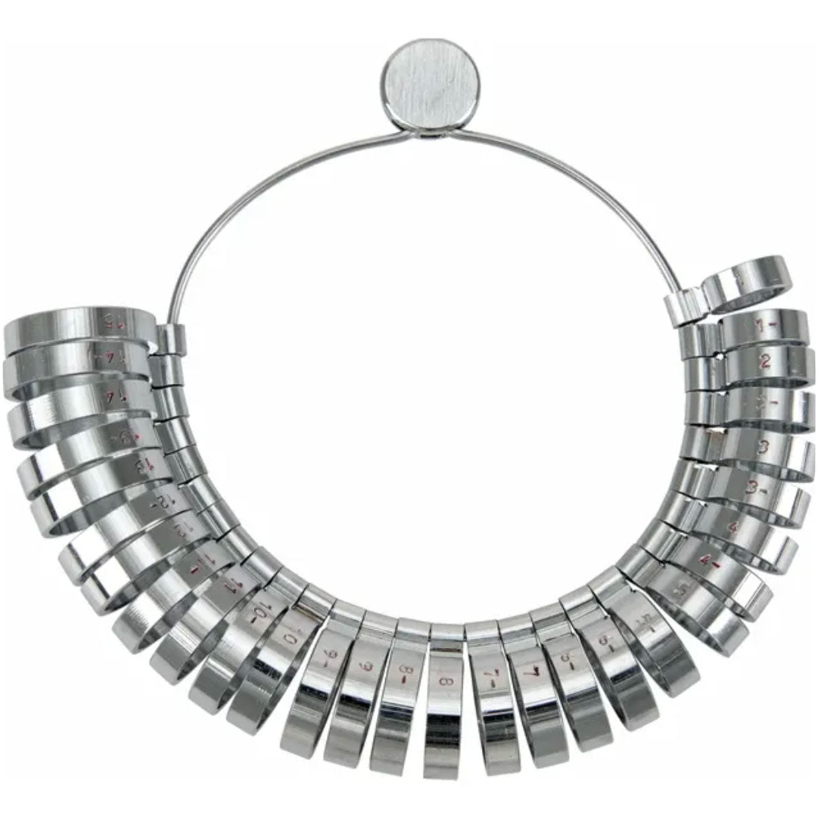 Product photo of wide ring sizer